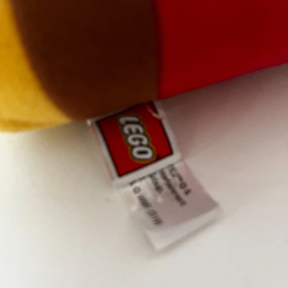 Red Angry Kitty Plush 12.5" The Lego Movie 2 Red Yellow Cat 2018 Manhattan Toy - Picture 9 of 16